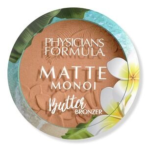 Physicians Formula Matte Monoi Butter Bronzer Water Resistant Full Size 0.38 Oz